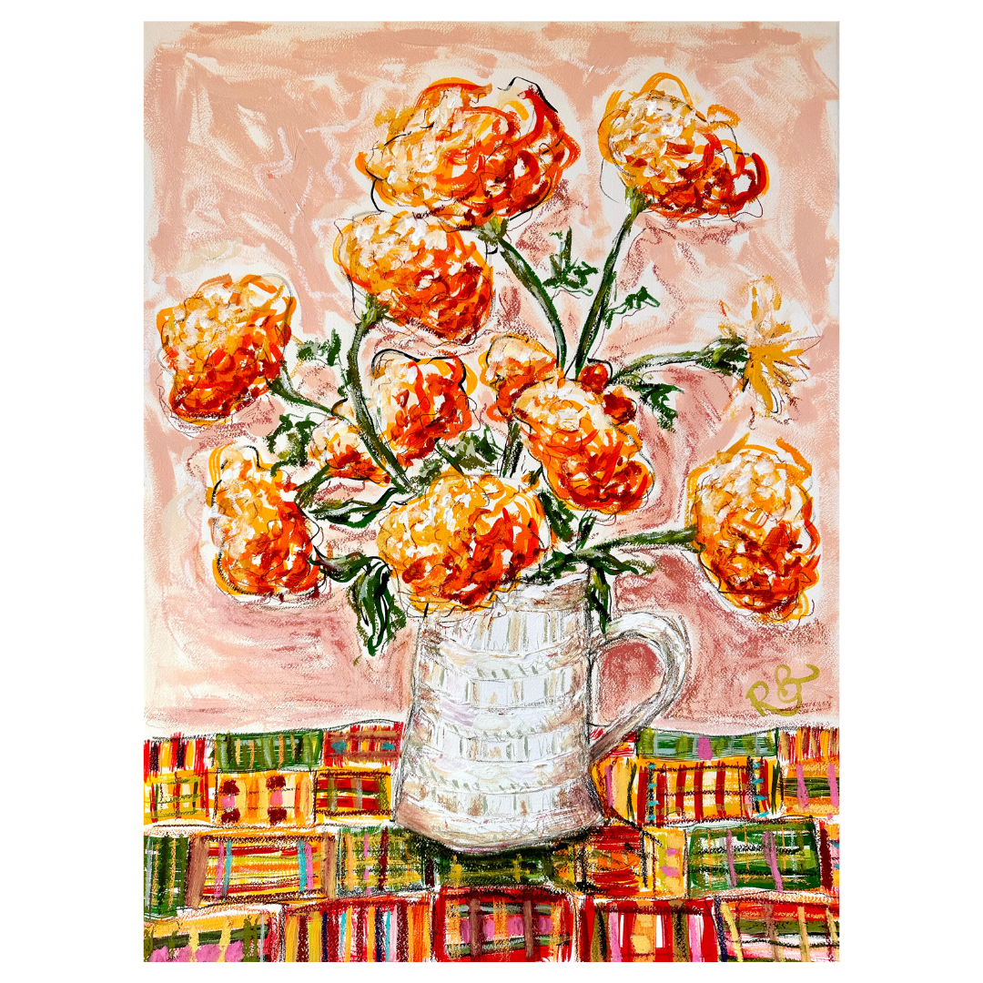 Boy O' Boy Orange by Rachel Bottomley