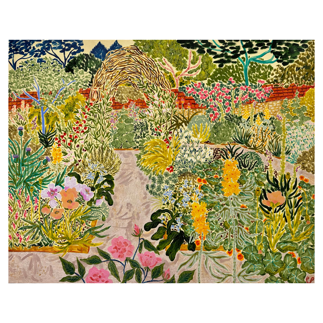 Wild Flowerbeds by Camilla Perkins