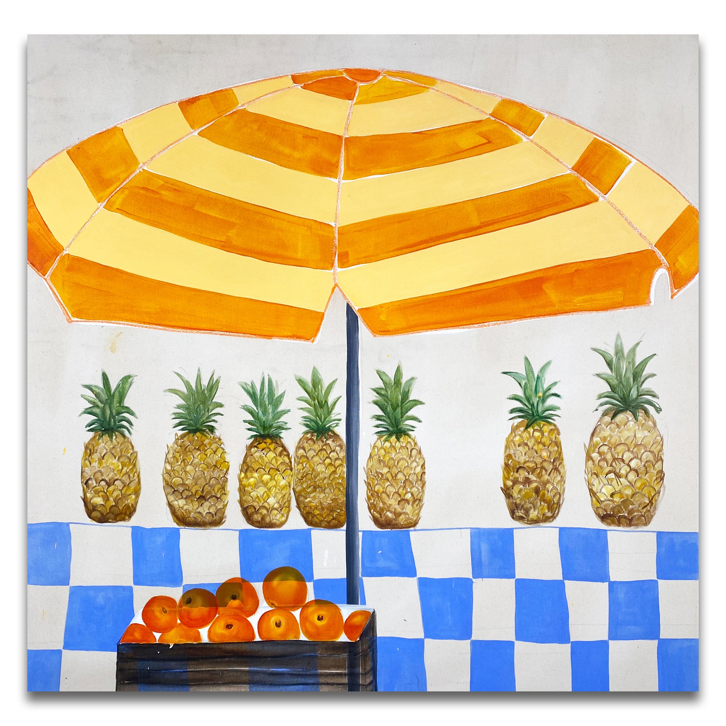 Chilling Under the Umbrella, 2023, Phoebe Boddy