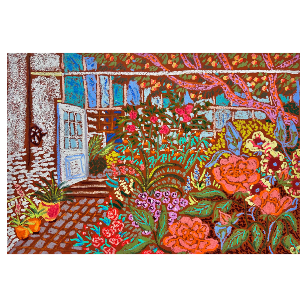 Climbing Rose by Camilla Perkins