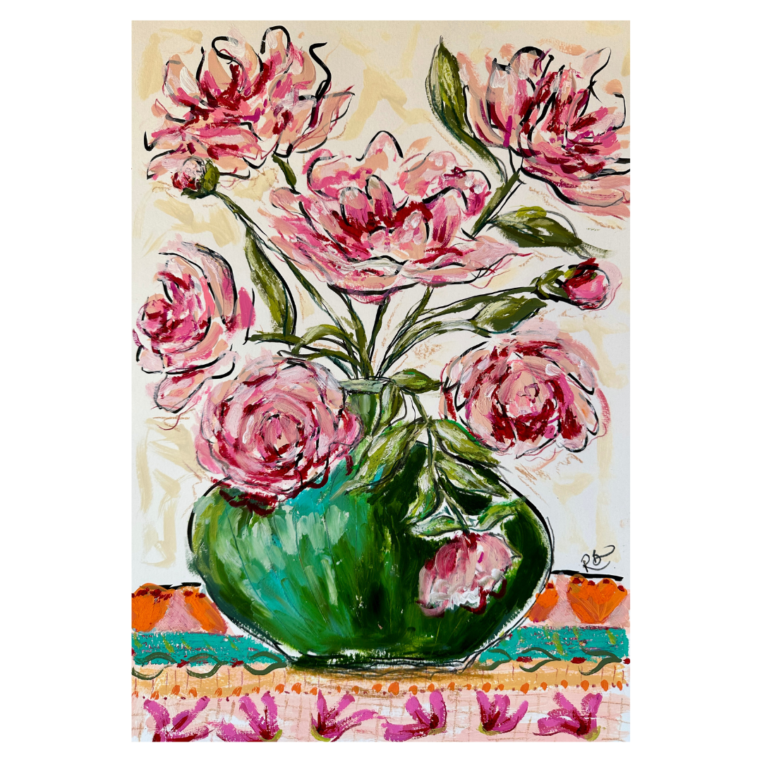 Double Pink by Rachel Bottomley