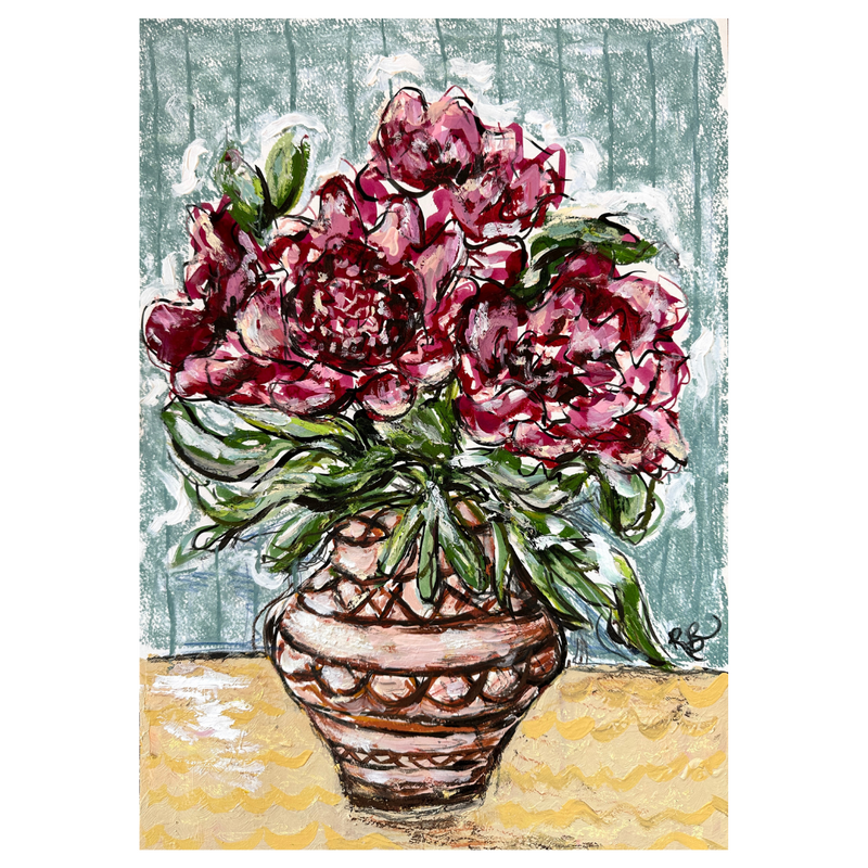 Just Peonies, 2023, Rachel Bottomley