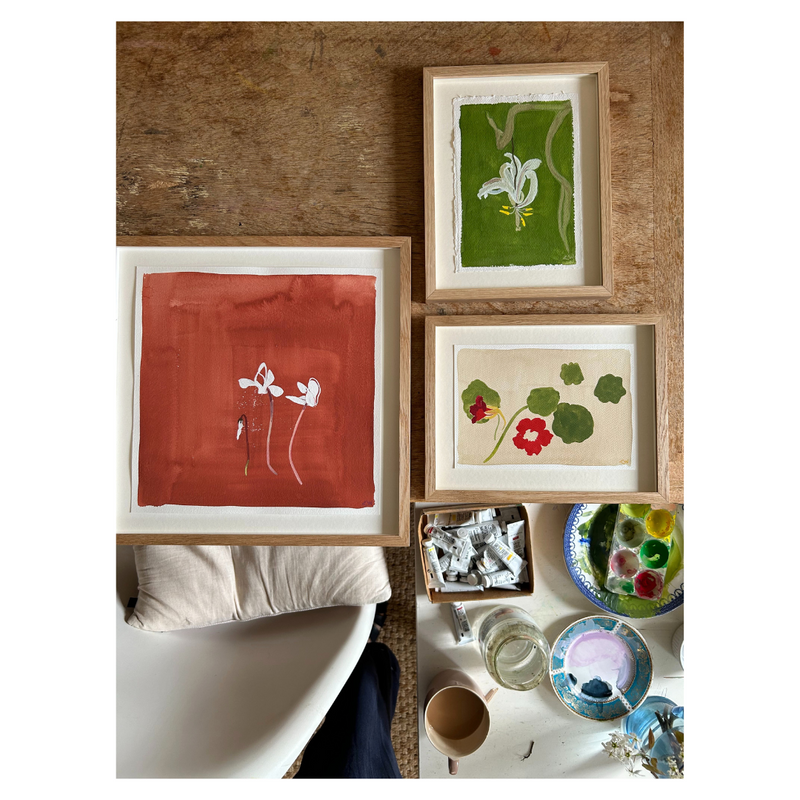 Nasturtium by Lucy Wayne