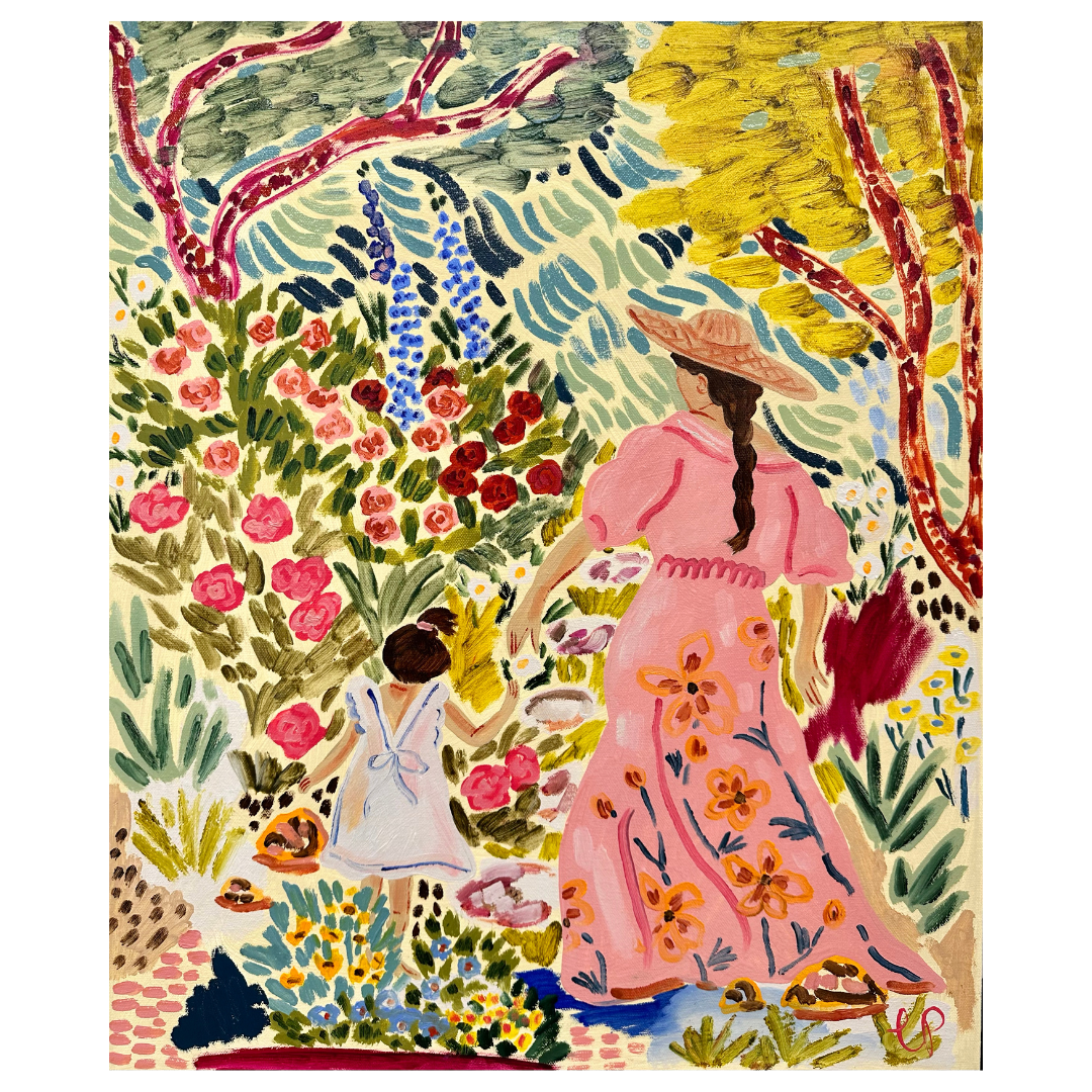 A Walk in the Garden with You by Camilla Perkins