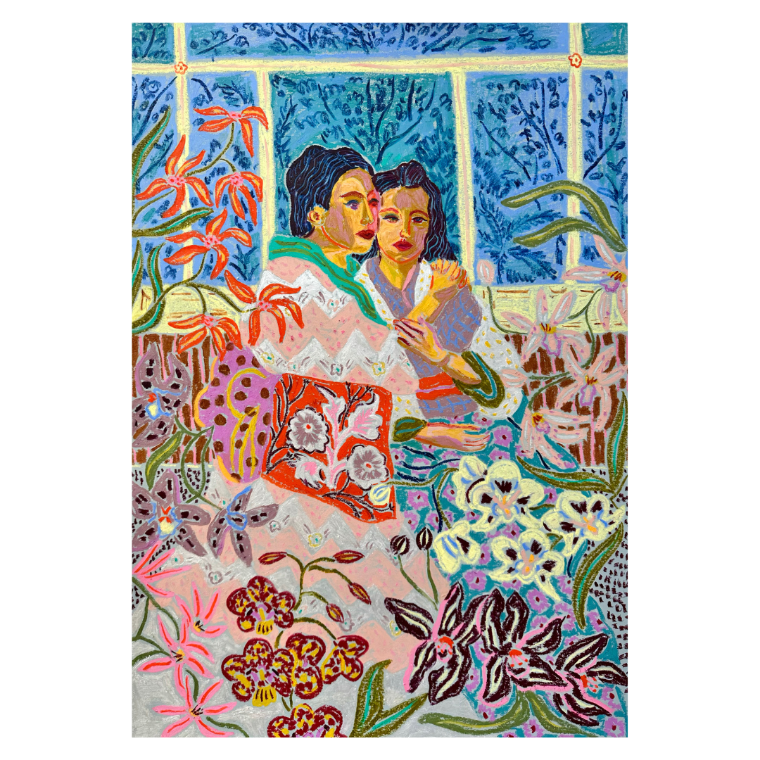 Comforting Orchids by Camilla Perkins