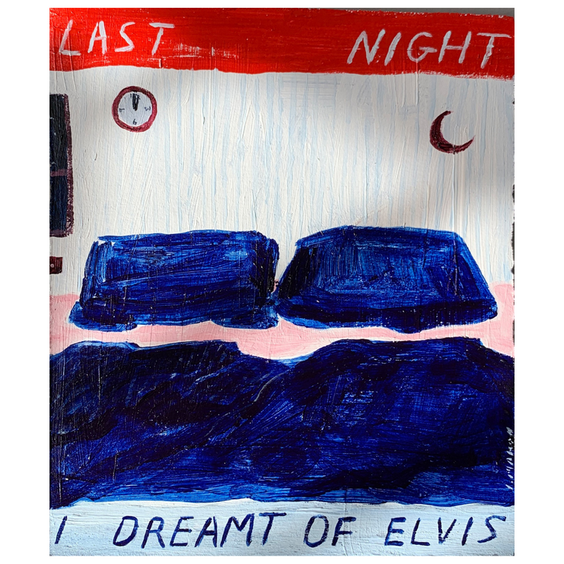 Last night I dreamt of Elvis by Lucy Mahon