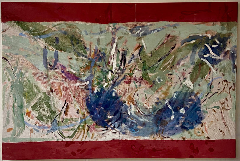 You Rowed alongside us, making sure we were ok, 2022 by Alice Neave